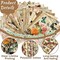 60PCS 10" x 10" Vintage Butterfly Quilt Fabric Squares – Floral & Butterfly Patchwork Precut Bundle for Sewing, DIY Crafts & Summer Projects